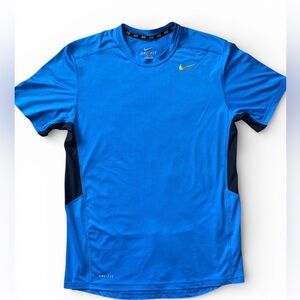 Nike Men's Vibrant Blue Athletic Tee